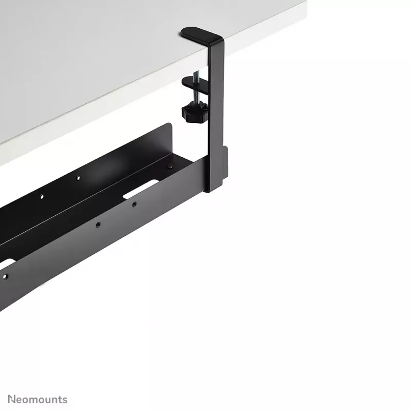 Kabelių dėklas Neomounts ADS07-120BL užsegamas universalus, 120 mm plotis, juodas