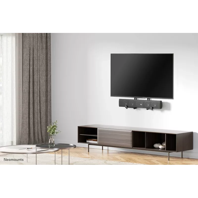 Neomounts AWL29-650BL1 laikiklis videobarams / soundbarams VESA – iki 15 kg – universalus