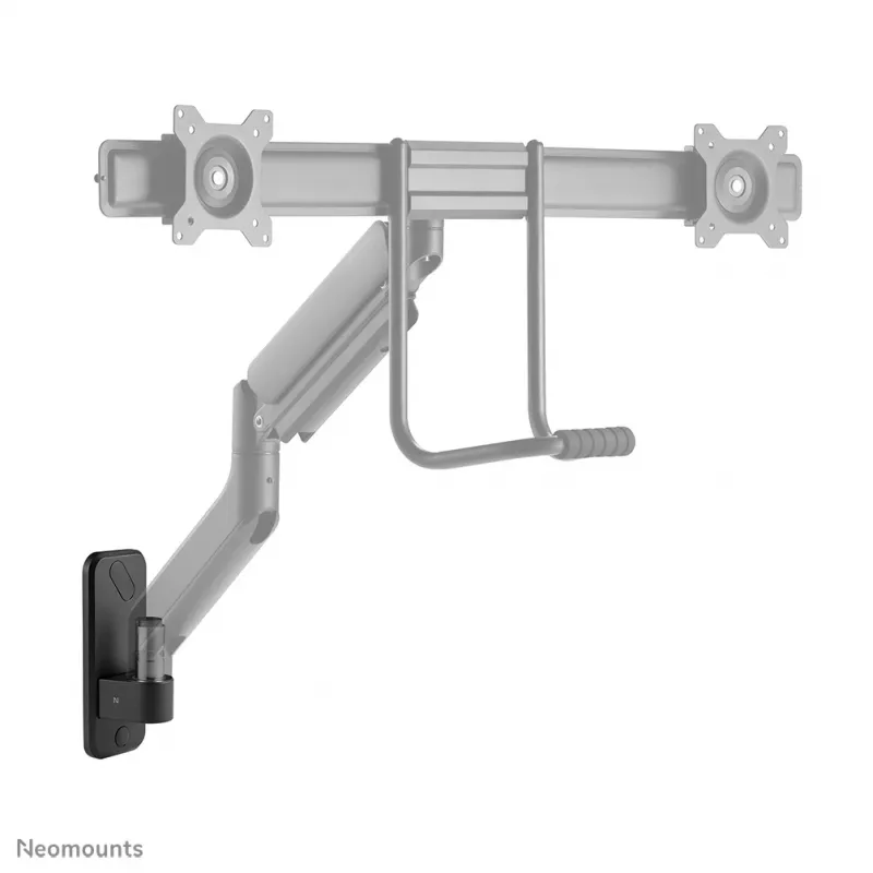 Sieninė plokštė Neomounts AWL75-450BL Juoda Aliuminis 660g 85mm
