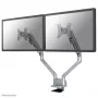 Neomounts FPMA-D750DSILVER Monitor laikiklis dviems ekranams 10-32 colių – dujinė spyruoklė – Topfix