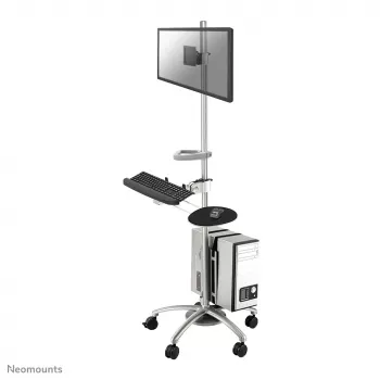 Neomounts FPMA-MOBILE1800 Mobilioji darbo stotelė 10–27 colių
