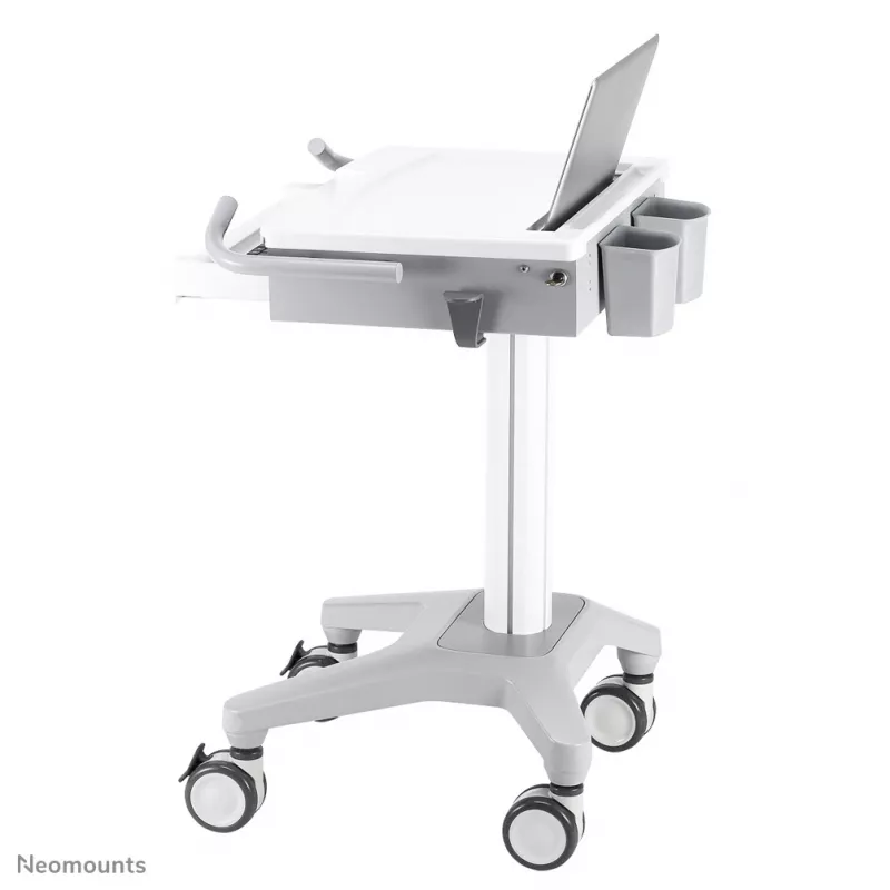 Neomounts MED-M200 mobilus multimedijos vežimėlis aliuminis baltas 1080 mm