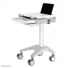 Neomounts MED-M200 mobilus multimedijos vežimėlis aliuminis baltas 1080 mm