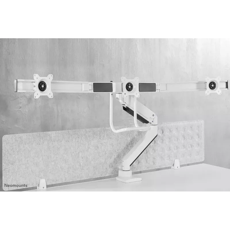 Monitoriaus laikiklis trims ekranams Neomounts NM-D775DX3WHITE