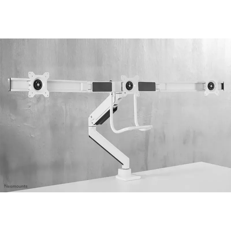 Monitoriaus laikiklis trims ekranams Neomounts NM-D775DX3WHITE