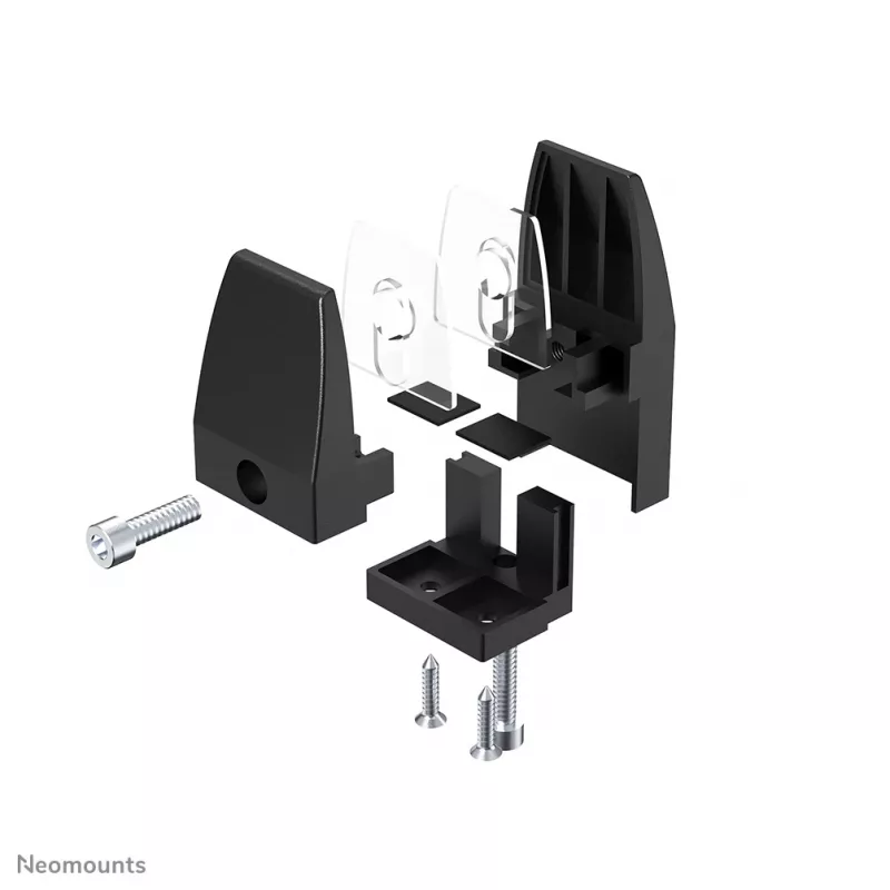 Neomounts NS-CLMP40BLACK stalo spaustuvų rinkinys (2 vnt.) – iki 5 kg