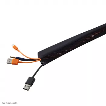 Neomounts NS-CS200BLACK kabelių kojinė – 8–10 laidų, universali