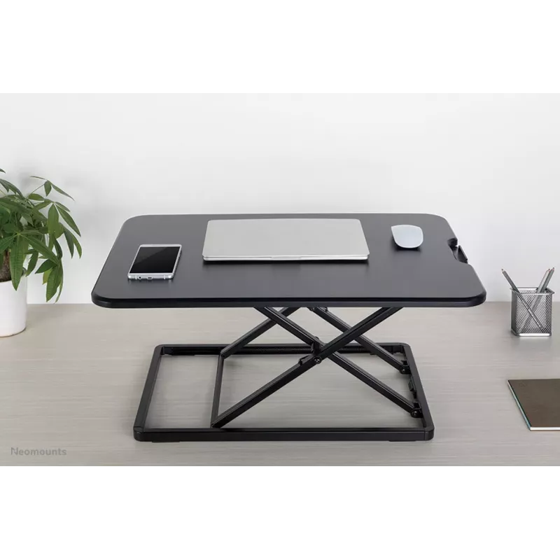 Neomounts NS-WS050BLACK sėdėjimo-stovėjimo darbo stotelė