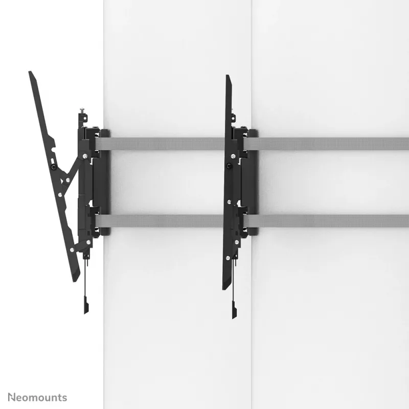 Neomounts WL35S-910BL16 TV laikiklis ant stulpo 40-75 col. - pakreipiamas - užrakinamas - skersmuo 25-100 cm