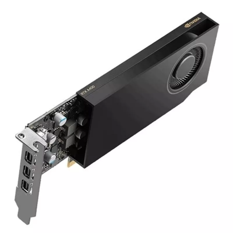 Profesionali vaizdo plokštė DELL NVIDIA RTX A400 4GB GDDR6 PCIe x8 4.0