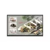LG CreateBoard Standartinė interaktyvi lenta 2.18 m (86 col.) 3840 x 2160 pikselių Liečiamas ekranas Juoda
