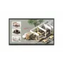 LG CreateBoard Standartinė interaktyvi lenta 2.18 m (86 col.) 3840 x 2160 pikselių Liečiamas ekranas Juoda