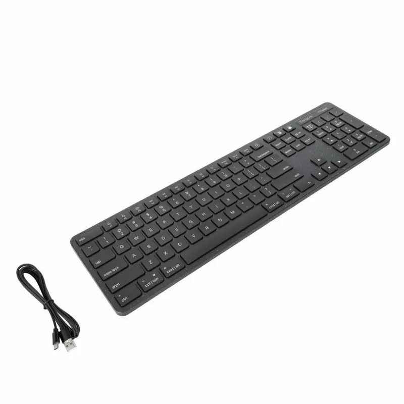 Targus AKB874NO klaviatura USB QWERTY Nordic juoda pilno dydžio 104 klavišai