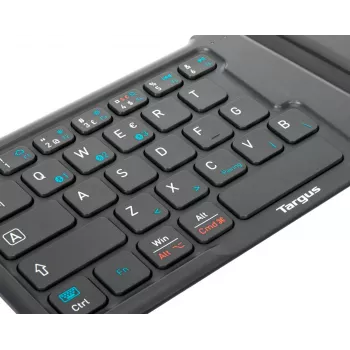Mini Bluetooth klaviatūra TARGUS AKF003NO QWERTY Nordic Juoda universali