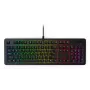 Pilno dydžio žaidimų klaviatūra Lenovo K310, laidas 1,8 m, USB, JAV anglų, RGB foninis apšvietimas, juoda