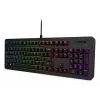 Pilno dydžio žaidimų klaviatūra Lenovo K310, laidas 1,8 m, USB, JAV anglų, RGB foninis apšvietimas, juoda