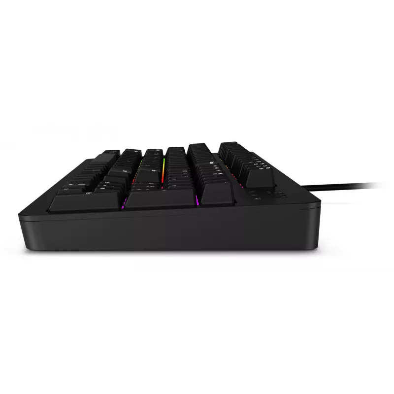 Pilno dydžio žaidimų klaviatūra Lenovo K310, laidas 1,8 m, USB, JAV anglų, RGB foninis apšvietimas, juoda
