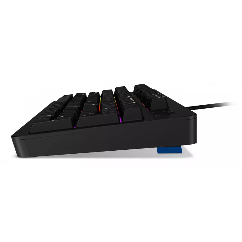 Pilno dydžio žaidimų klaviatūra Lenovo K310, laidas 1,8 m, USB, JAV anglų, RGB foninis apšvietimas, juoda