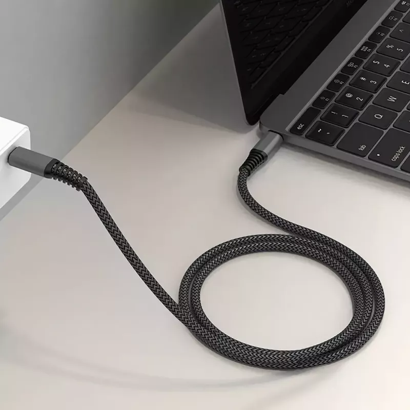USB C laidas 4smarts 456267, 3 m, juodas, 0.48 Gbit/s