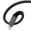 USB C laidas 4smarts 456267, 3 m, juodas, 0.48 Gbit/s