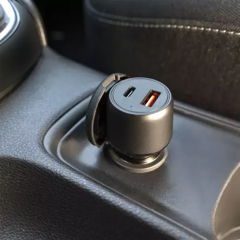 Automobilinis įkroviklis 4smarts VoltRoad Ultimate 65W + 18W USB-C USB-A