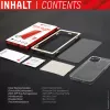 Displex Screen Protector (10H) + Dėklas Apple iPhone 14, Eco montavimo rėmelis, Grūdintas stiklas, Atsparus įbrėžimams