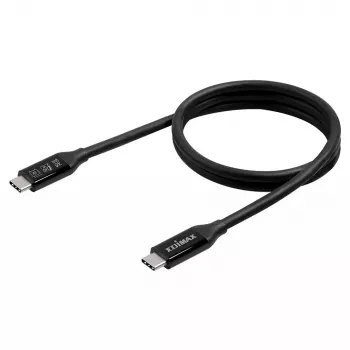 USB-C kabelis Edimax UC4 0,5 m 40 Gbit/s juodas vyriškas į vyrišką