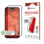 Displex Full Cover apsauginis stiklas (10H) Apple iPhone 15/15 Pro, Eco montavimo rėmelis