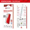 Displex Full Cover apsauginis stiklas (10H) Apple iPhone 15/15 Pro, Eco montavimo rėmelis