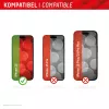 Displex Screen Protector + Dėklas Apple iPhone 15, Eco Montavimo Rėmelis, Atsparus Įbrėžimams