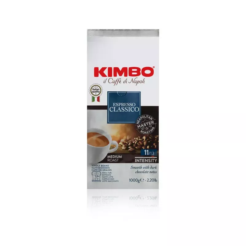 Kavos pupelės KIMBO 014089 Espresso Classico 1 kg vidutinis skrudinimas