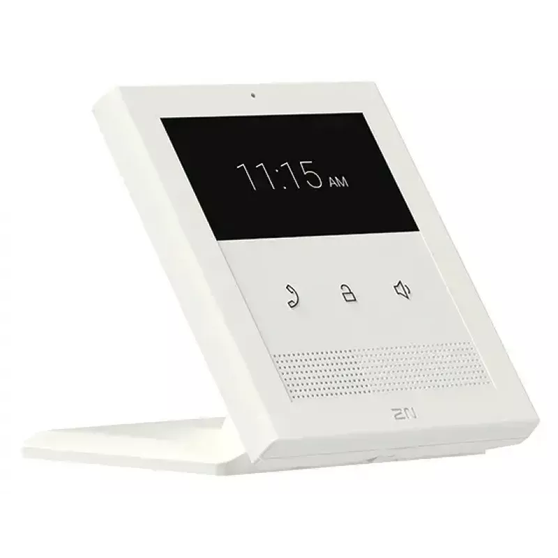Vidinis vaizdo domofono skydelis 2N Clip 10,9 cm (4,3 colio) LCD, 480×272, liečiamas, baltas, Gigabit Ethernet, DC/PoE