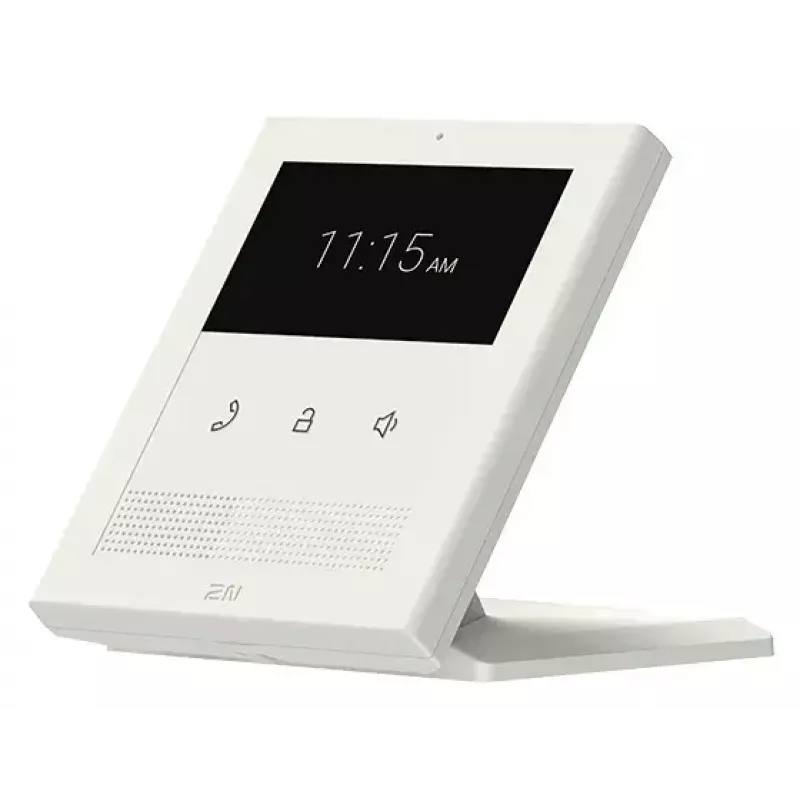 Vidinis vaizdo domofono skydelis 2N Clip 10,9 cm (4,3 colio) LCD, 480×272, liečiamas, baltas, Gigabit Ethernet, DC/PoE