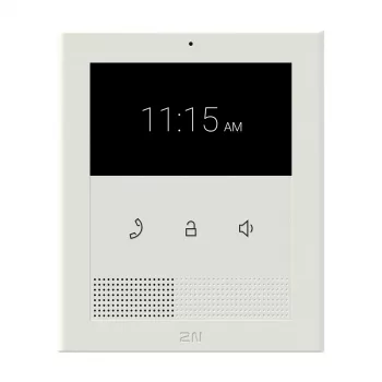 Vidinis vaizdo domofono skydelis 2N Clip 10,9 cm (4,3 colio) LCD, 480×272, liečiamas, baltas, Gigabit Ethernet, DC/PoE