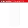 Displex apsauginis stiklas (10H) Apple iPhone 15/15 Pro/16, Eco montavimo rėmelis, atsparus įbrėžimams