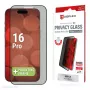 Displex privatumo apsauginis stiklas (10H) Apple iPhone 16 Pro su Eco montavimo rėmeliu