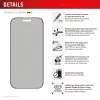 Displex privatumo apsauginis stiklas (10H) Apple iPhone 16 Pro su Eco montavimo rėmeliu