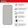 Displex privatumo apsauginis stiklas (10H) Apple iPhone 16 Plus su Eco montavimo rėmeliu