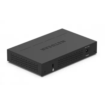 NETGEAR GS305PP valdomas Gigabit Ethernet (10/100/1000) „Power over Ethernet“ (PoE) jungiklis, juodas
