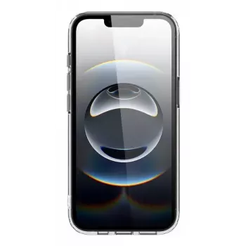 Dėklas Nevox 2496 mobiliesiems telefonams, skirtas iPhone 16e, 15,5 cm, permatomas
