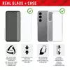 Displex Screen Protector + Dėklas Samsung Galaxy A55 5G, Eco montavimo rėmelis, atsparus įbrėžimams