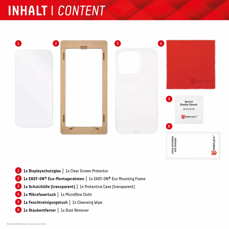 Displex Screen Protector + Dėklas Samsung Galaxy A55 5G, Eco montavimo rėmelis, atsparus įbrėžimams
