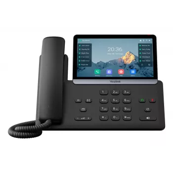 IP telefonas Yealink SIP-T77U su 7 colių lietimui jautriu ekranu, HD garsu, SIP stalinis telefonas