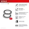 Displex Premium Camera Lens Glass, iPhone Air, 10H, DLC, skaidrus