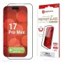 Displex Premium Screen Protector (Full Cover, 10H), skirta Apple iPhone 17 Pro Max, su Eco montavimo rėmeliu