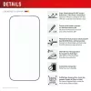 Displex Premium Screen Protector (Full Cover, 10H), skirta Apple iPhone 17 Pro Max, su Eco montavimo rėmeliu
