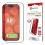 Displex Premium ekrano apsauginis stiklas (Full Cover, 10H), skirtas Apple iPhone Air, su EASY-ON® Eco montavimo rėmeliu, viso ekrano danga