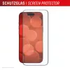 Displex Premium ekrano apsauginis stiklas (Full Cover, 10H), skirtas Apple iPhone Air, su EASY-ON® Eco montavimo rėmeliu, viso ekrano danga