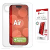 Displex ekrano apsauginis stiklas + dėklas, skirtas Apple iPhone Air, su tvirtinimo rėmeliu, atsparus įbrėžimams