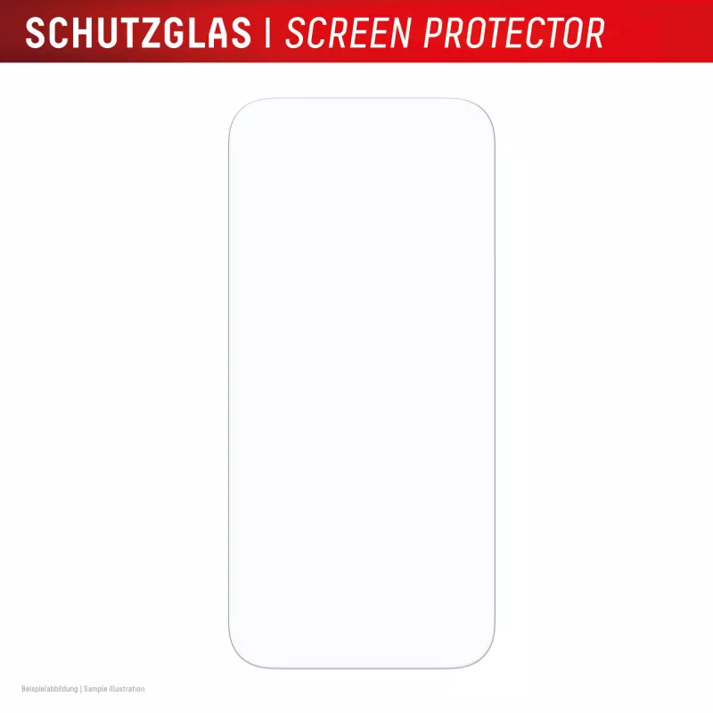 Displex ekrano apsauginis stiklas + dėklas, skirtas Apple iPhone Air, su tvirtinimo rėmeliu, atsparus įbrėžimams